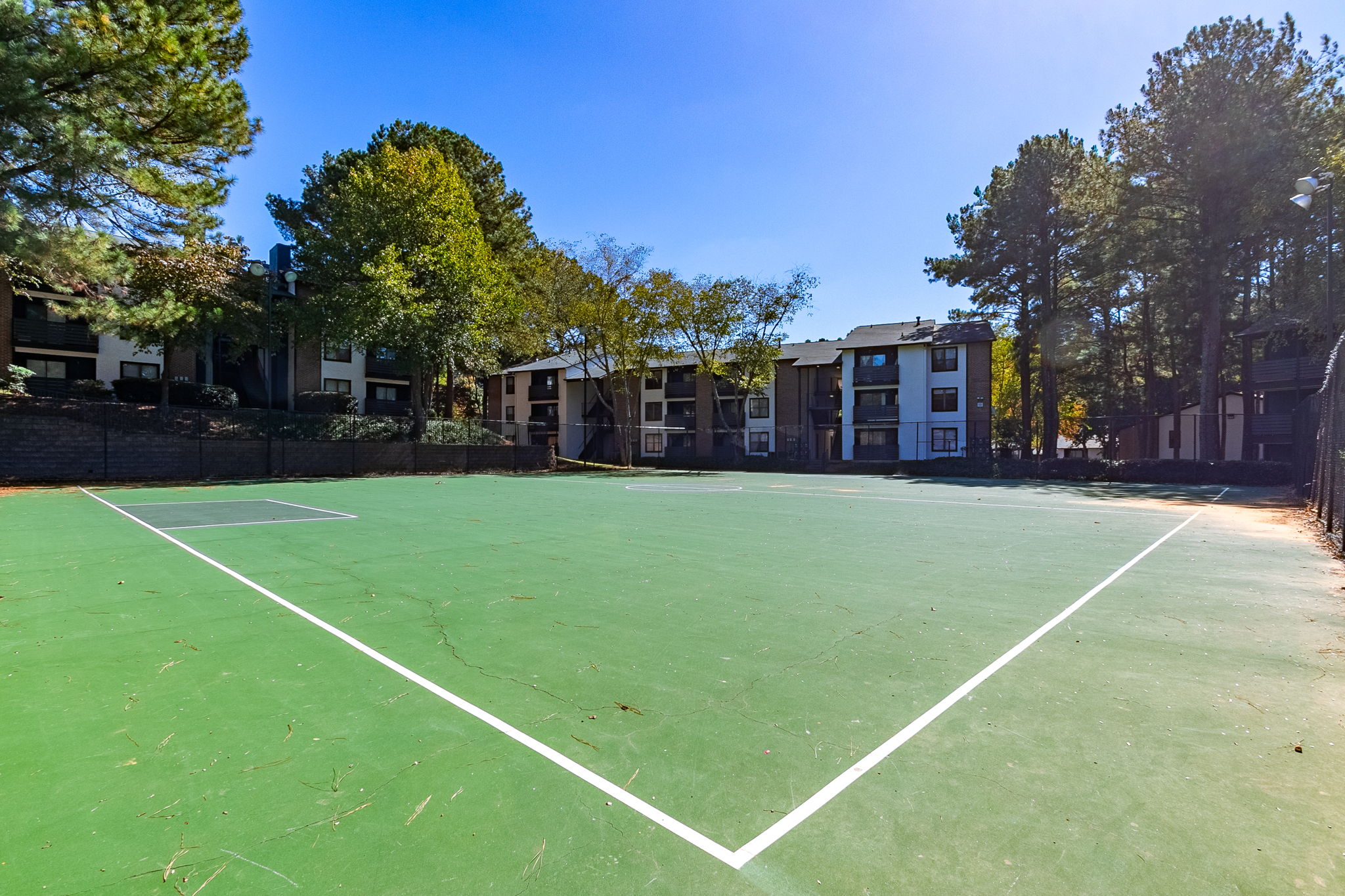 tennis court at The  Rowen